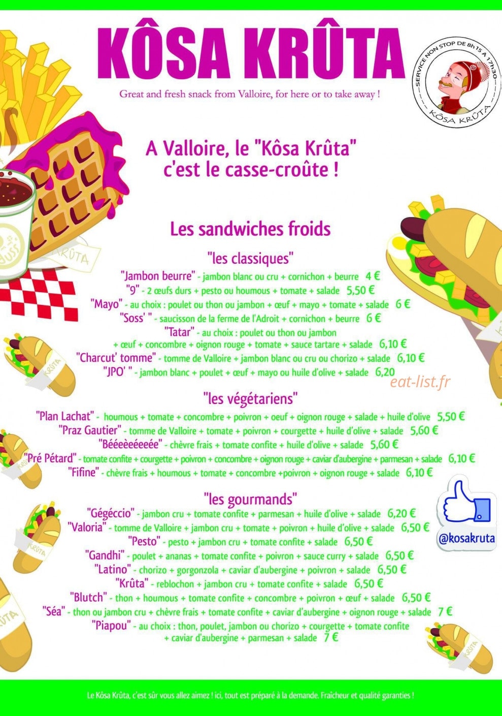 Le Kôsa Krûta — carte page 1