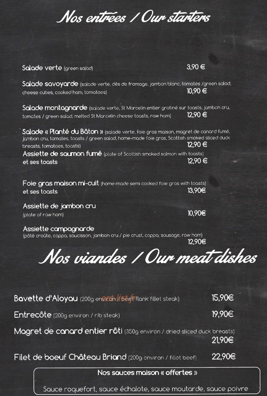 Le planté du bâton — carte page 1