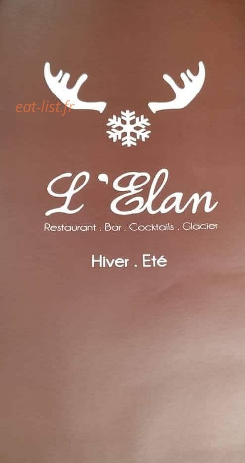 L'Elan — carte page 1