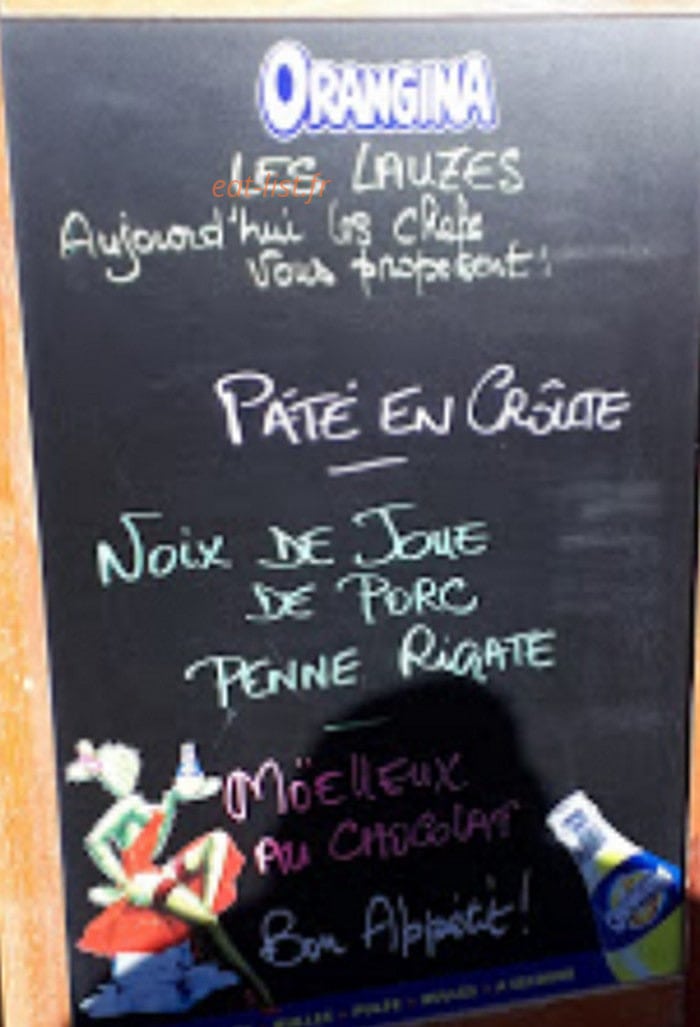 Les Lauzes — carte page 1