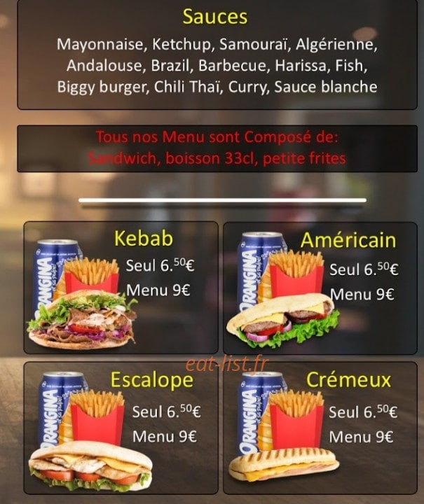 O gourmand — carte page 2