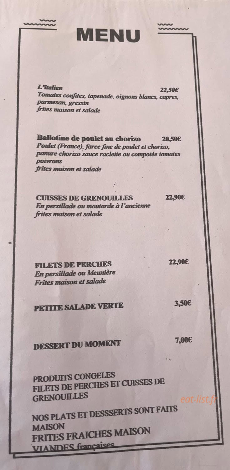 Au bon gamin — carte page 1