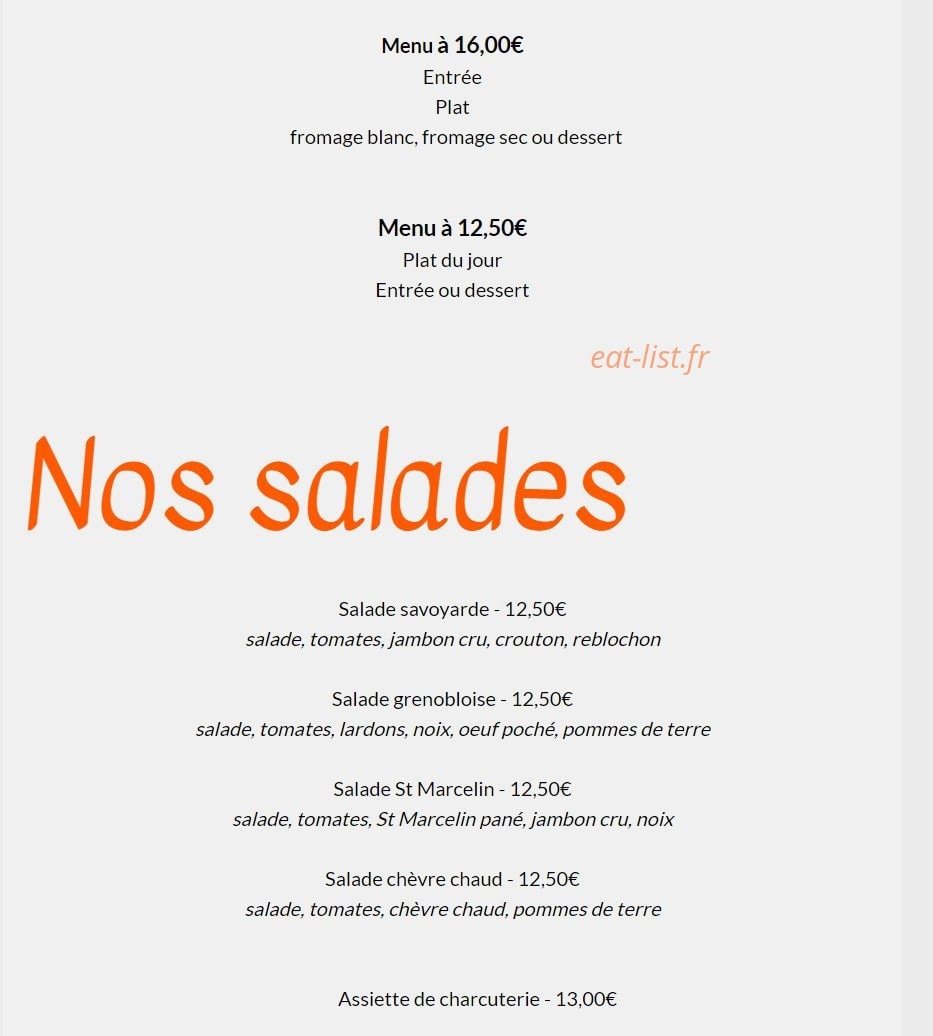 L'étape Café — carte page 1