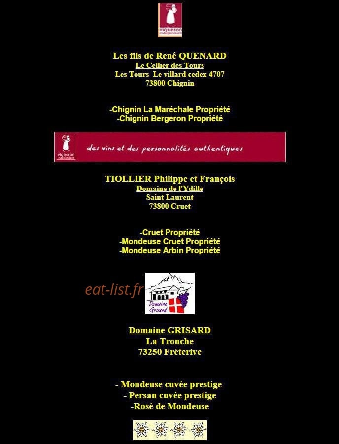 Le Paradis — carte page 7