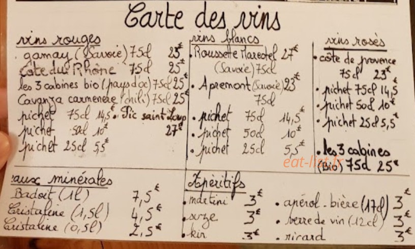 Chez Mumu — carte page 2