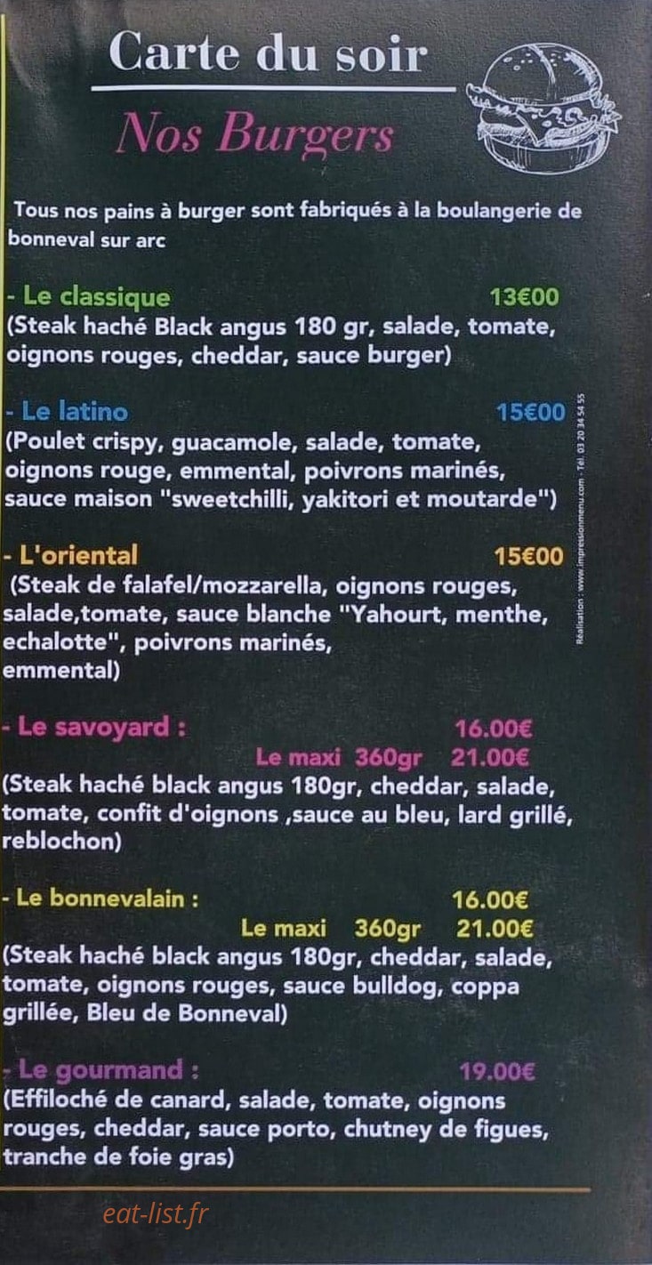 Le Rockabar — carte page 3