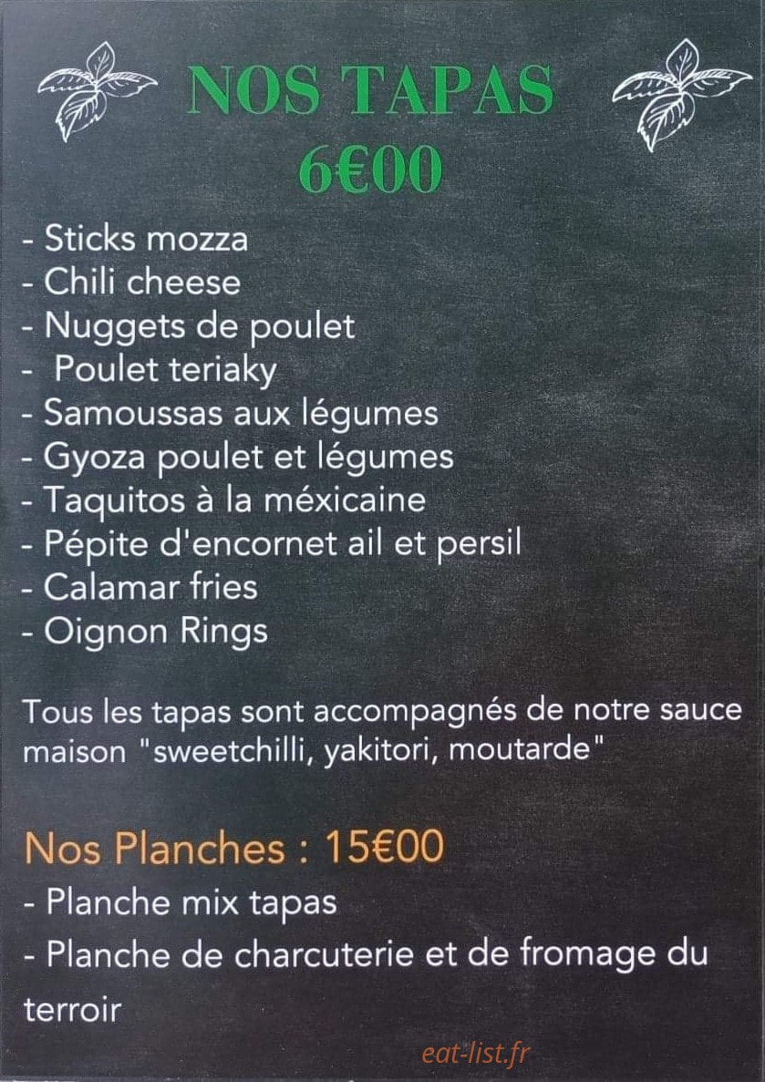 Le Rockabar — carte page 4