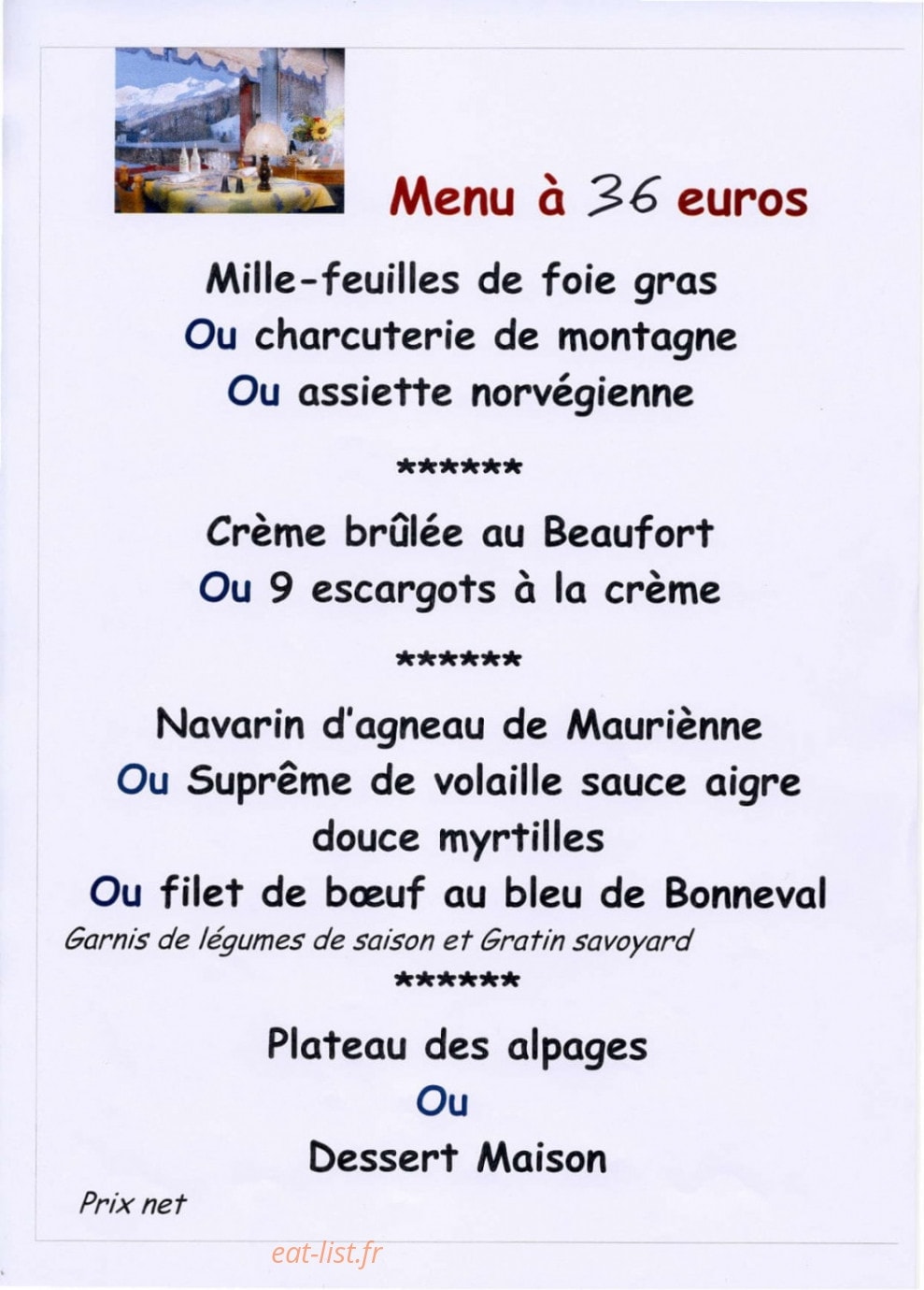 Relais des 2 cols — carte page 4