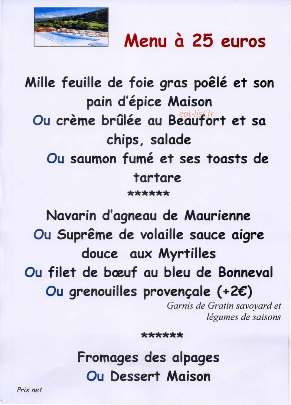 Relais des 2 cols — carte page 3