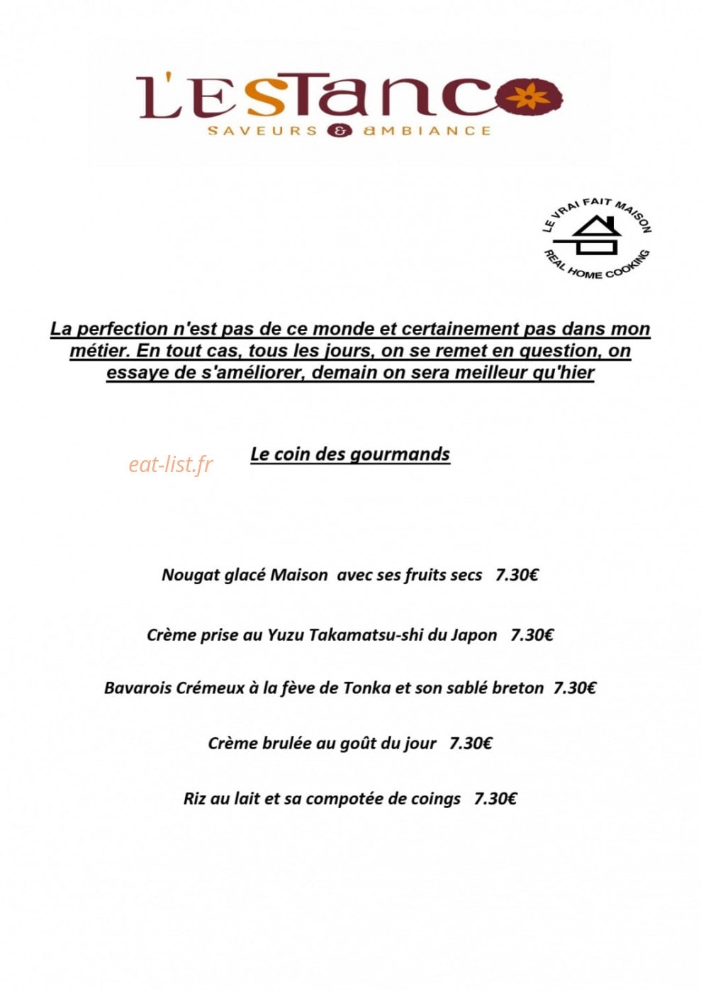 L'Estanco — carte page 4