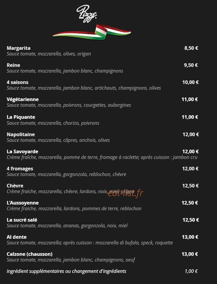 Al dente — carte page 6