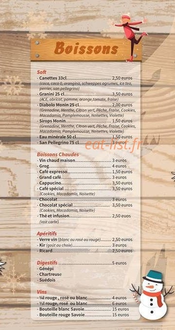 Le chalet de l'Armoise — carte page 2