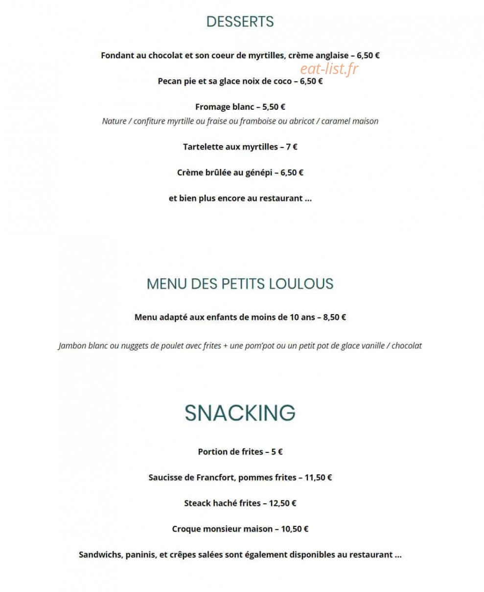 Le Montana — carte page 2