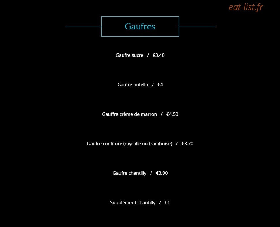 Le Panoramic — carte page 5