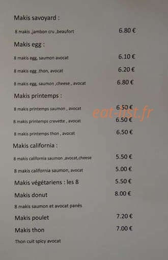 Le Petit Fourneau — carte page 2