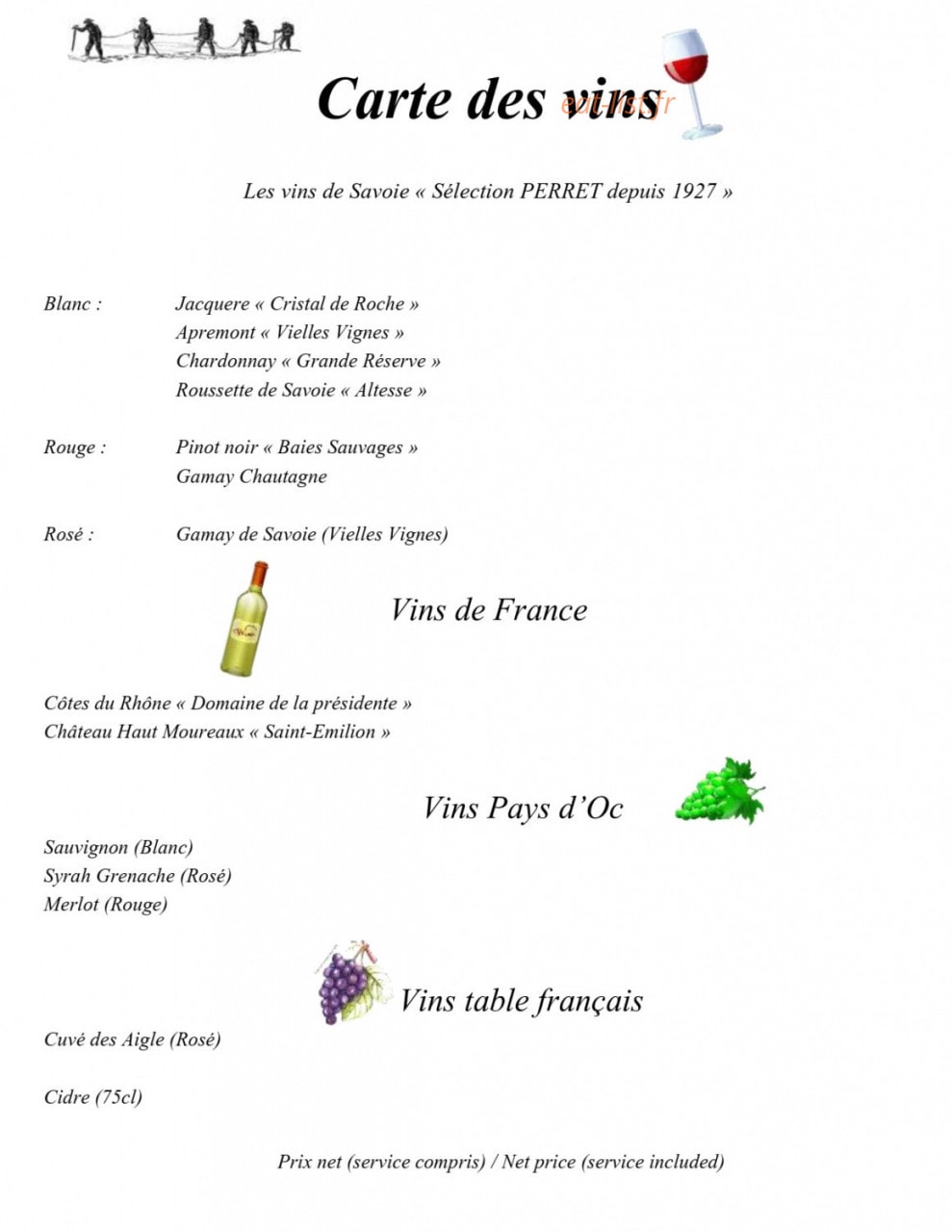 La Cordée — carte page 9