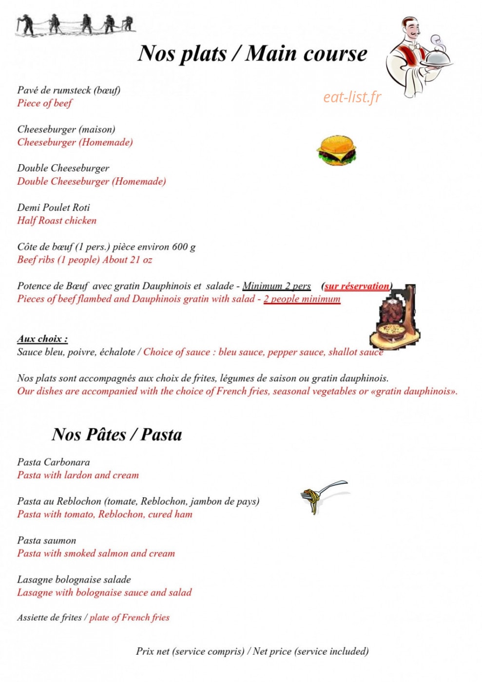La Cordée — carte page 4