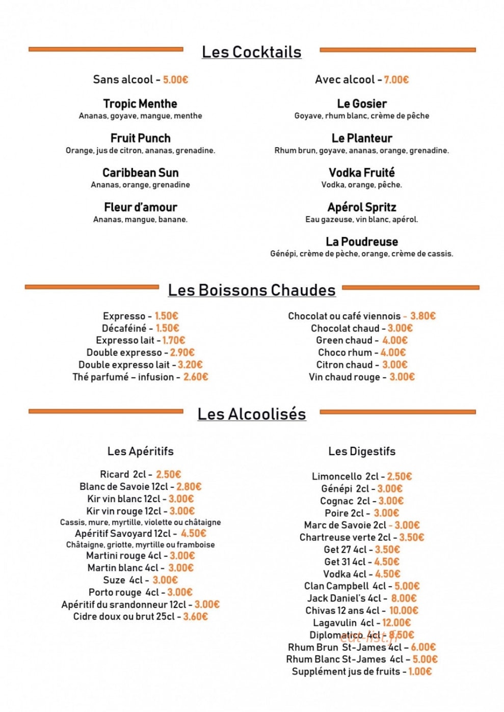 La Tete à l'Envers — carte page 12