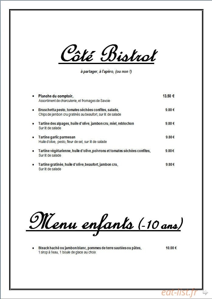 L'Oule Rouge — carte page 3