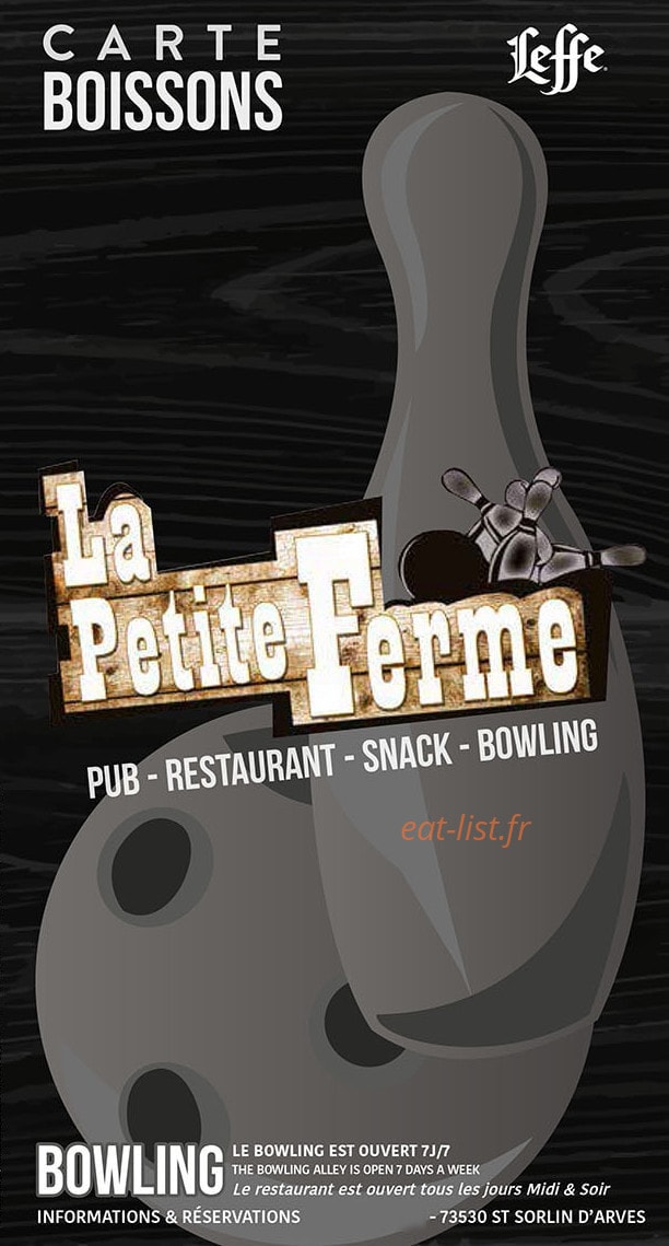 La Petite Ferme — carte page 3