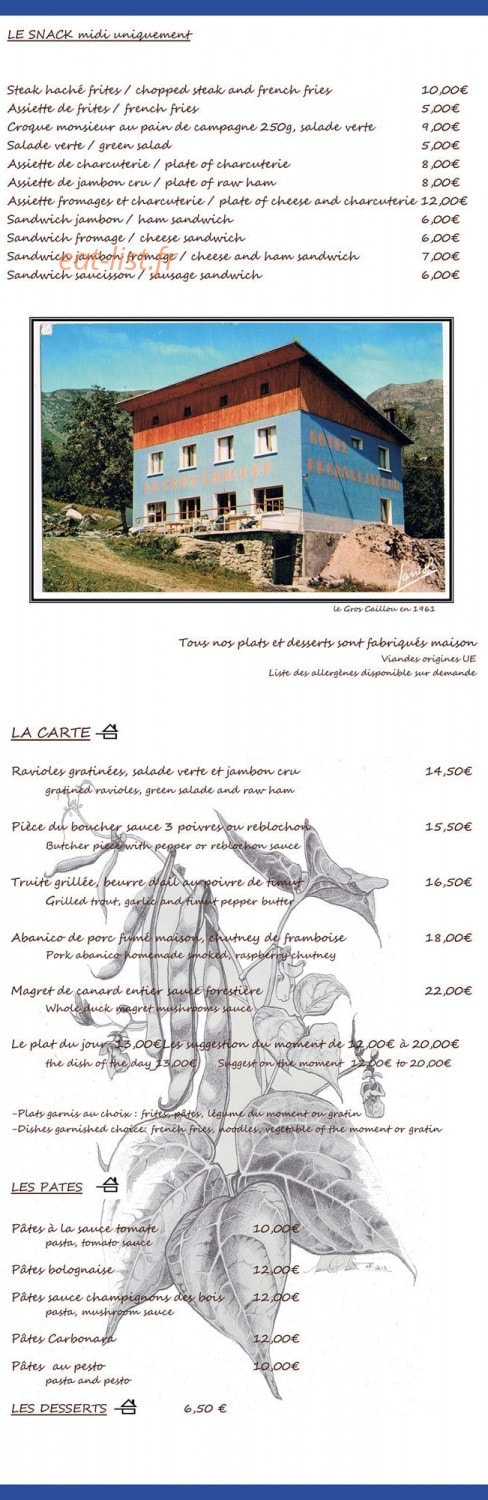 Le Gros Caillou — carte page 2