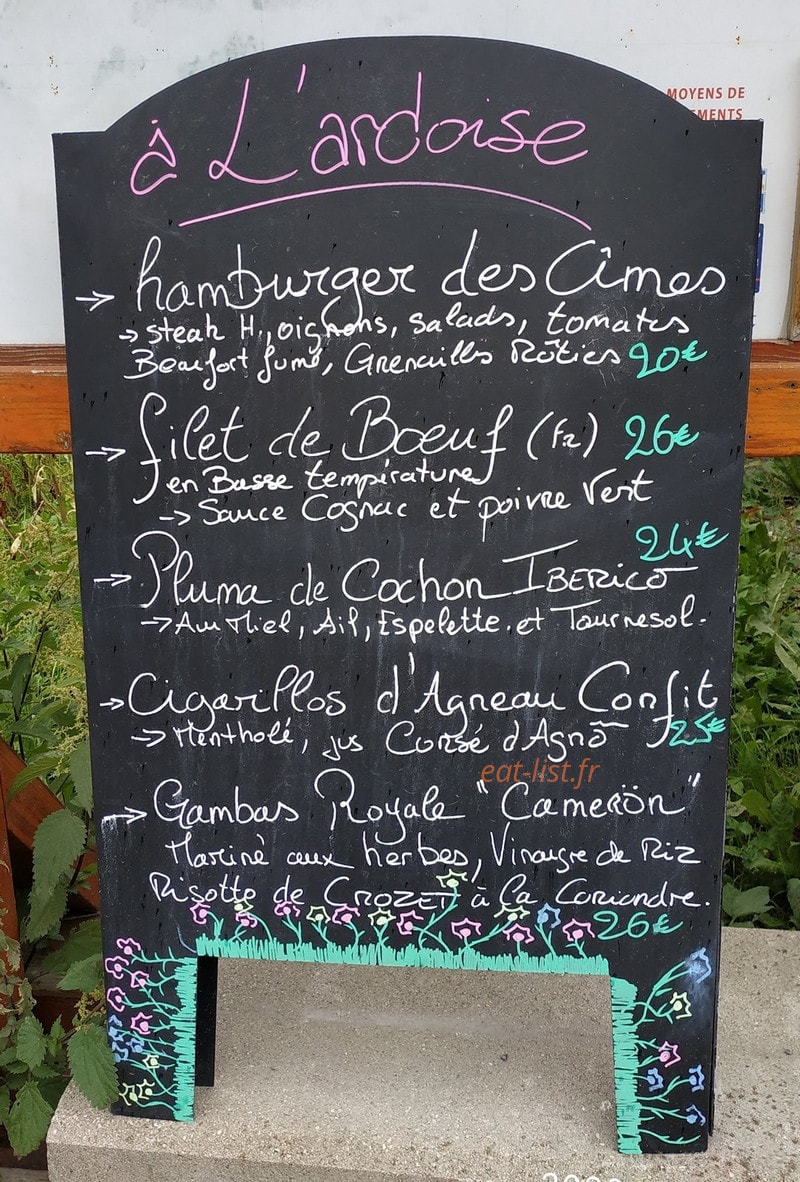 Les Neiges — carte page 1