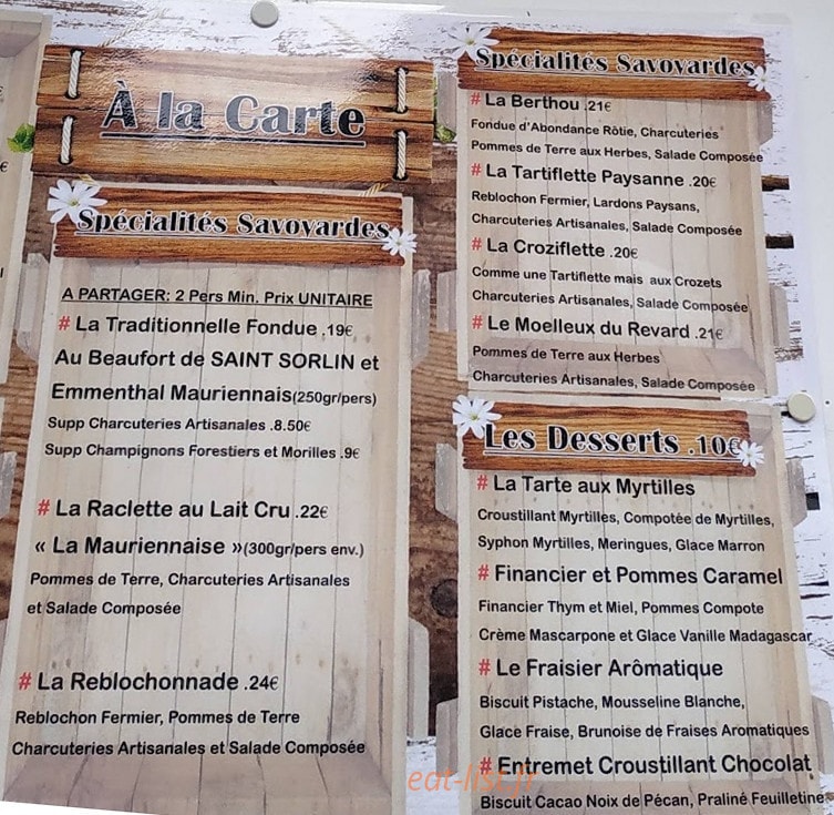 Les Neiges — carte page 4
