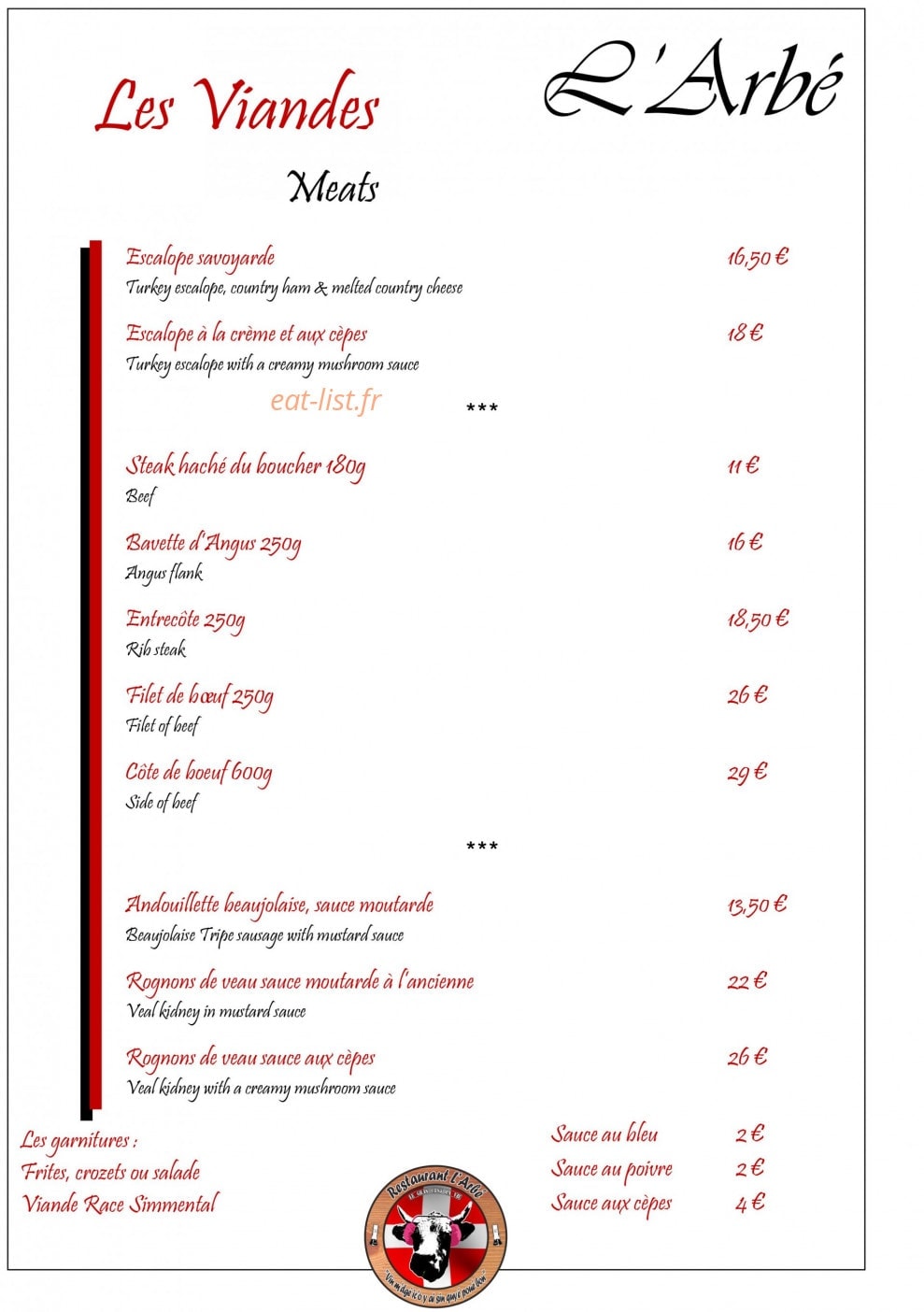 L'Arbé — carte page 3