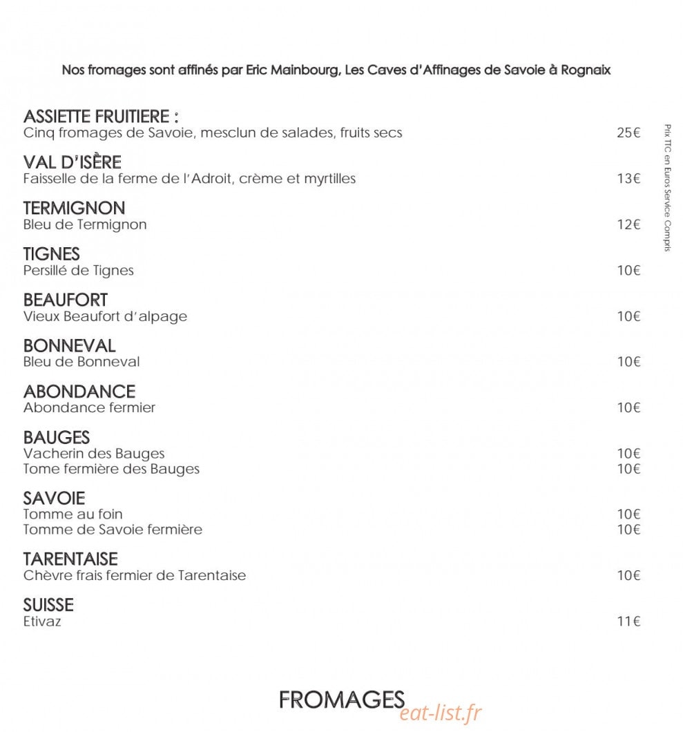 la fruitière — carte page 3