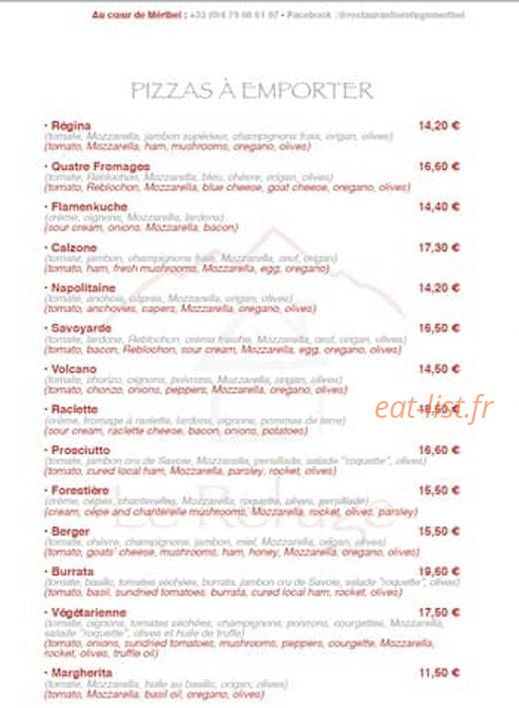 Le Refuge — carte page 2