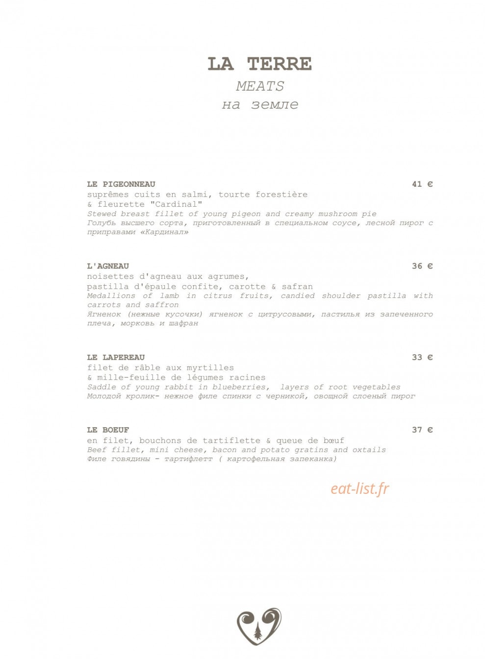 Hôtel Allodis — carte page 13