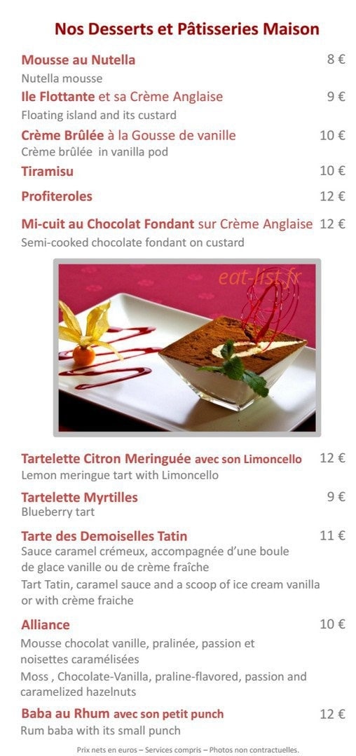 La Flambée — carte page 11