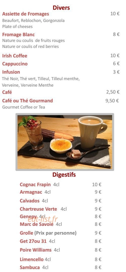 La Flambée — carte page 12