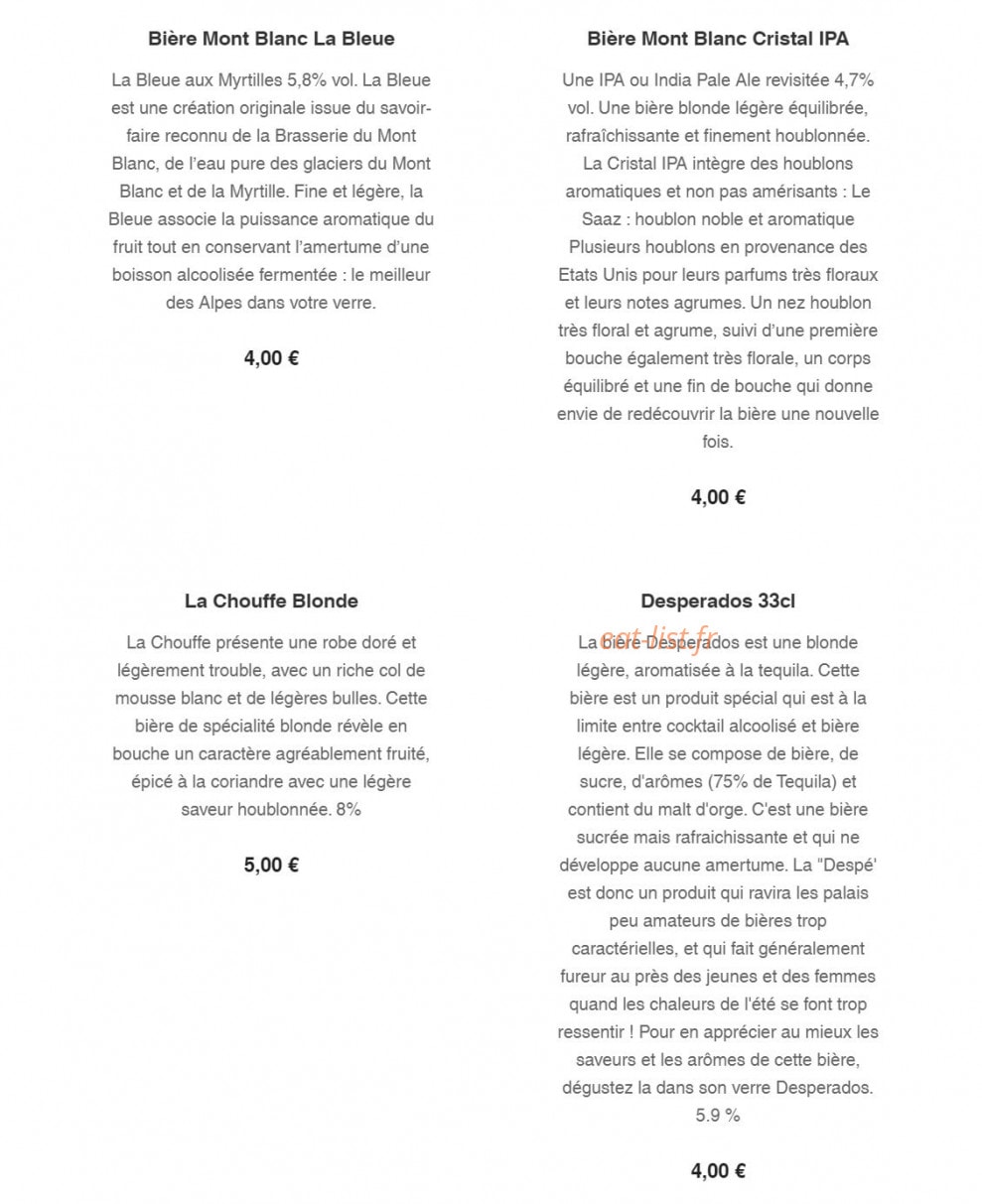 L'Olympe — carte page 2