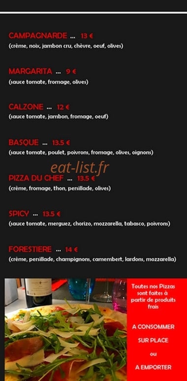 La Fabrik — carte page 4