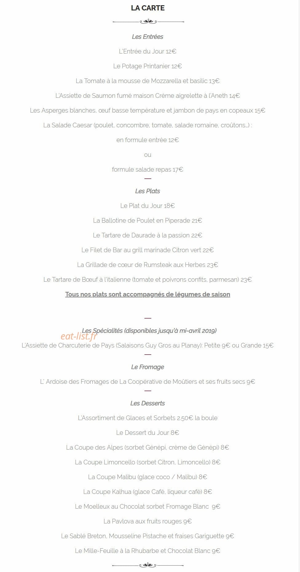 Le Val Vert — carte page 1