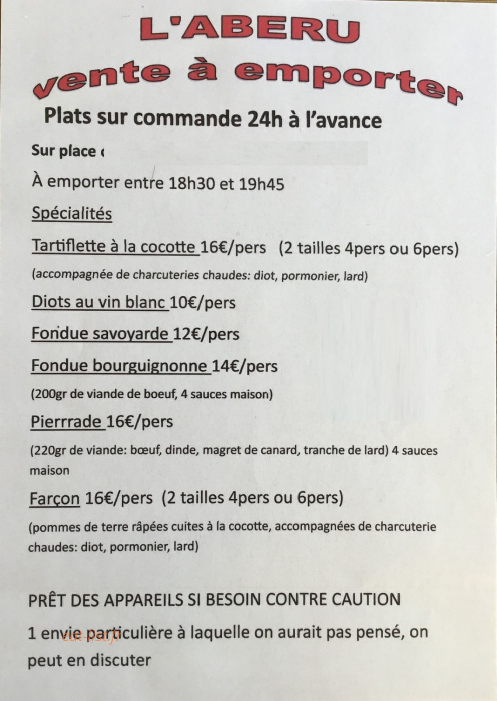 L'aberu — carte page 1