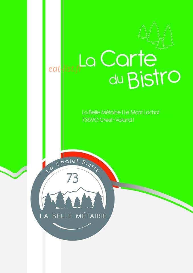 la belle metairie — carte page 1