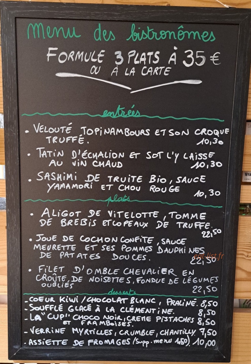 L'Ardoise — carte page 1