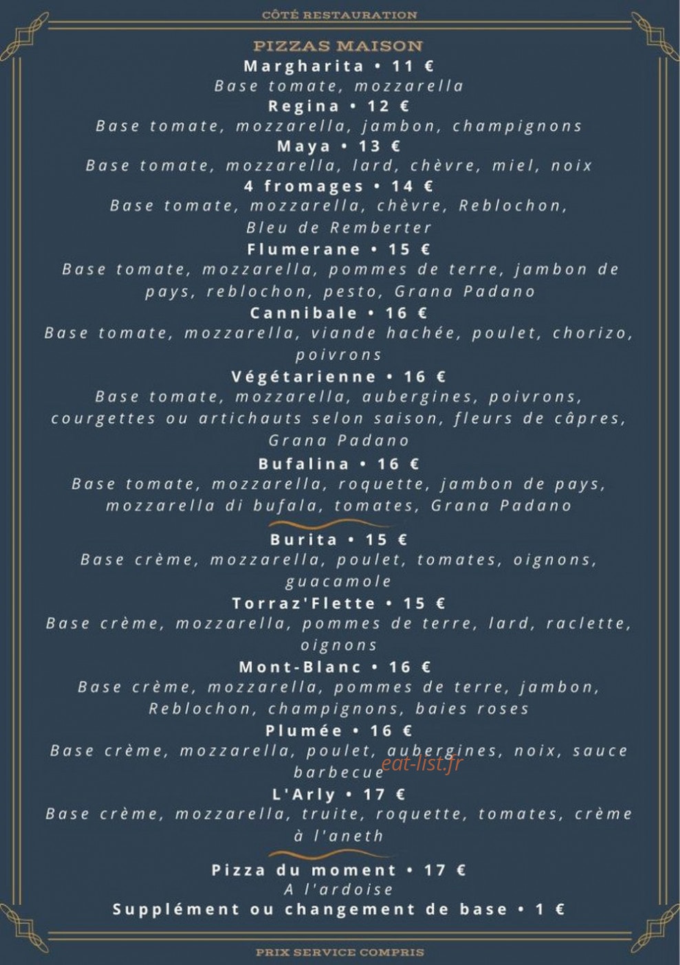 Le Shamrock — carte page 3