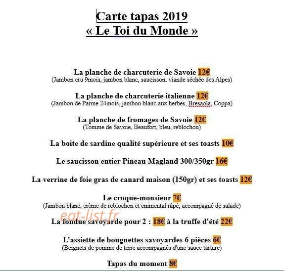 Le Toi du Monde — carte page 3