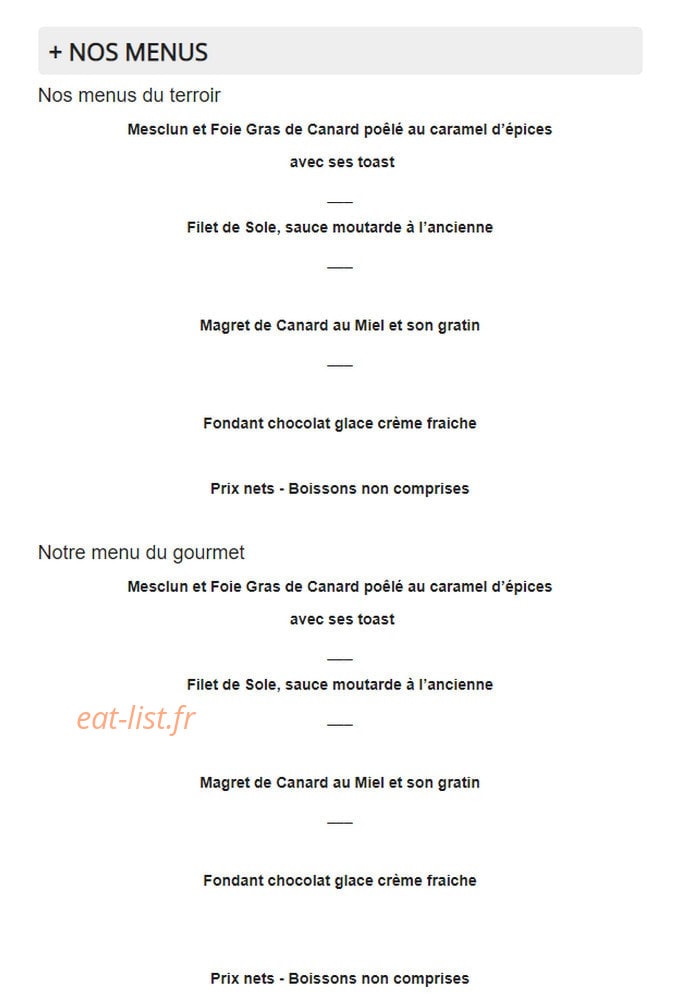 La Datcha — carte page 7