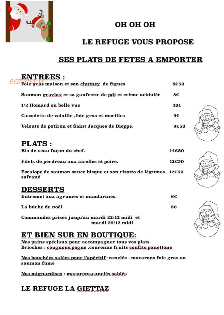Le refuge — carte page 1