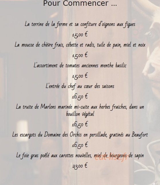 La ferme de Victorine — carte page 1