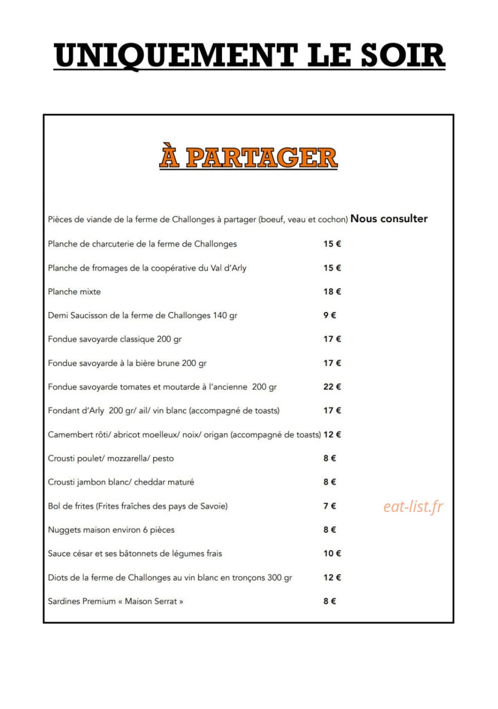 Le 145 Beef N' Beer — carte page 3