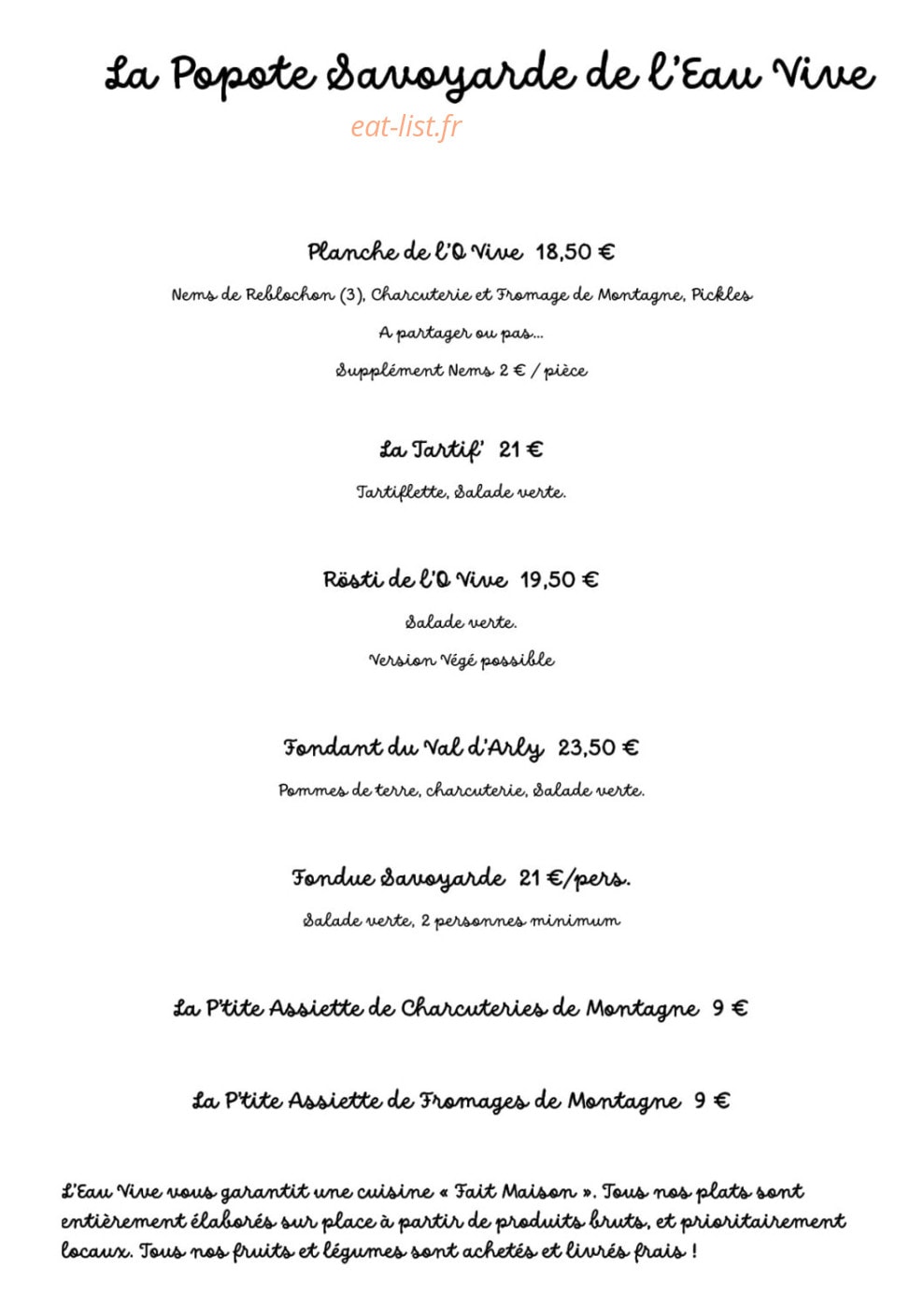 L'eau vive — carte page 2