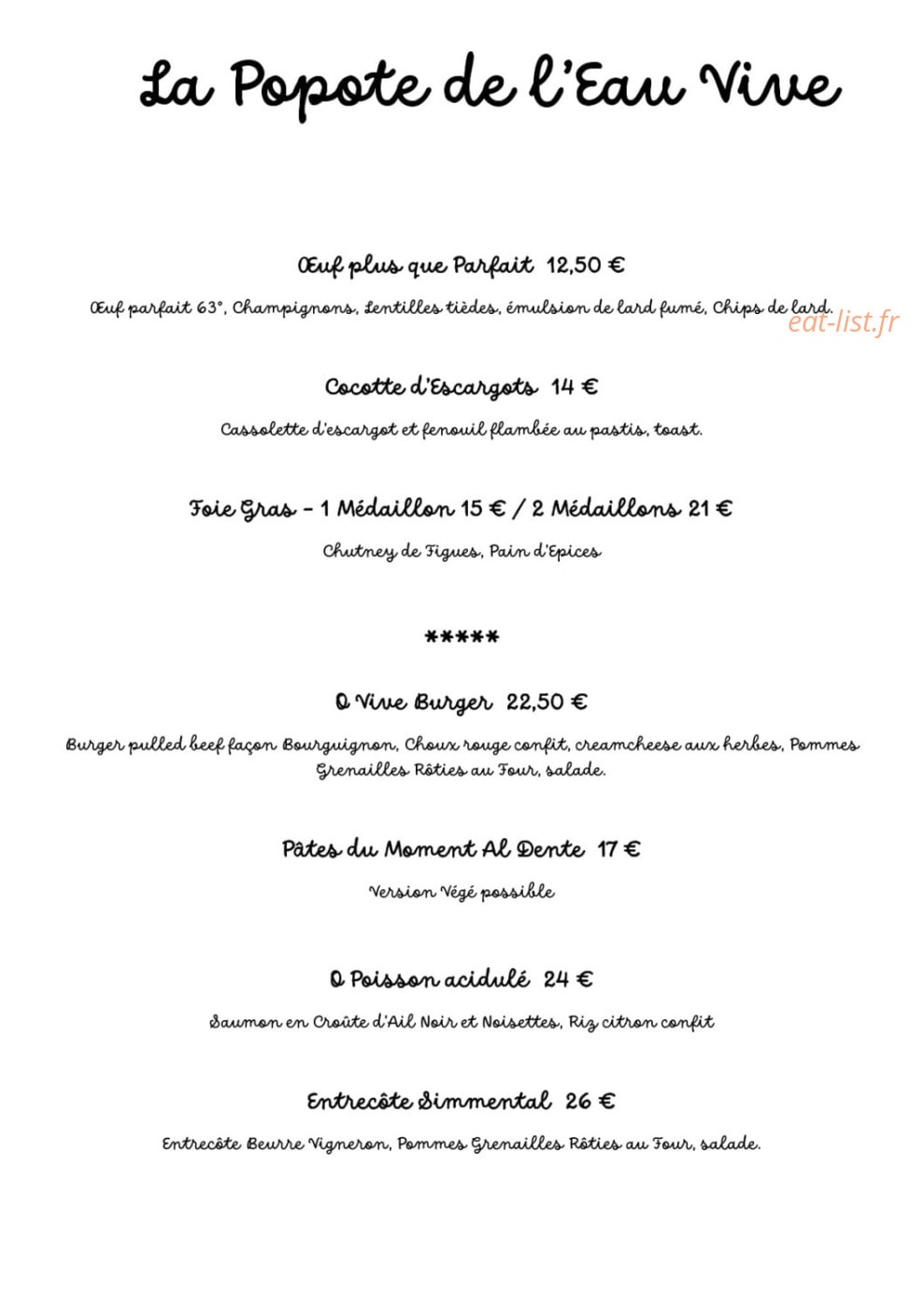 L'eau vive — carte page 3