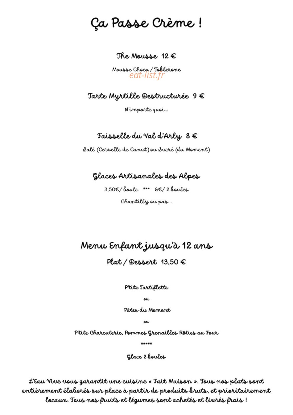 L'eau vive — carte page 4