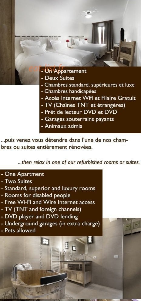 Auberge de Savoie ADS — carte page 4