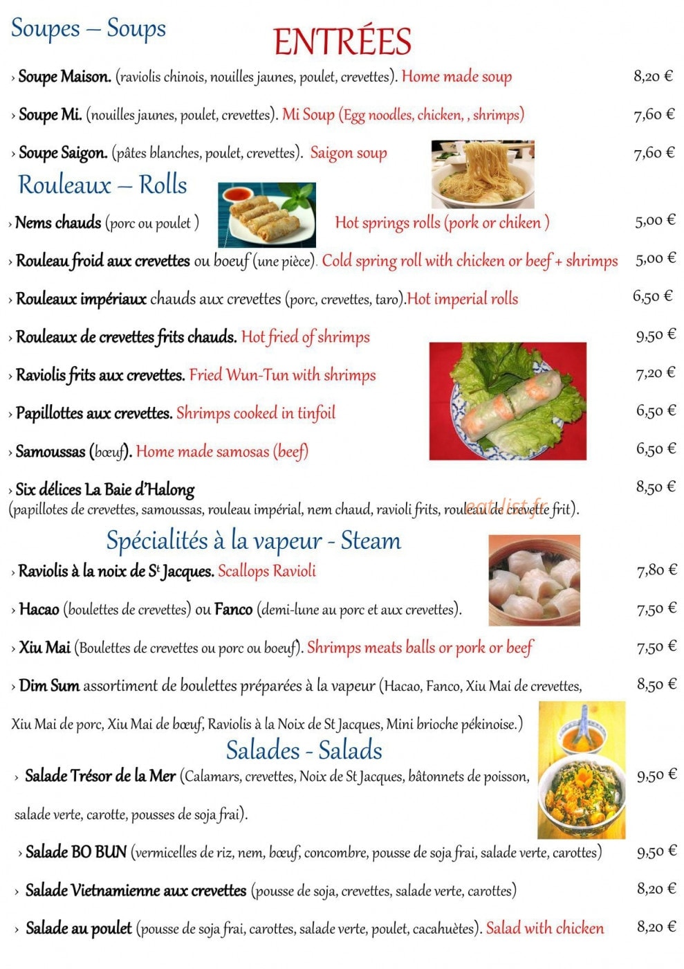 Baie d'Halong — carte page 4